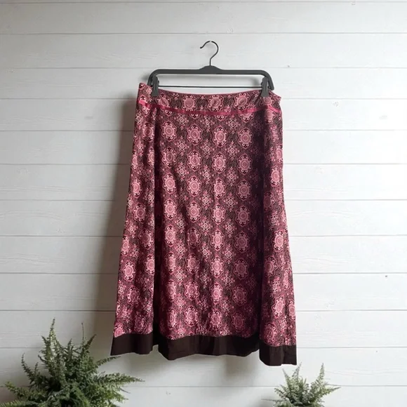 Linden Hill Women’s Size 14 Midi A-line Skirt - Picture 3 of 11